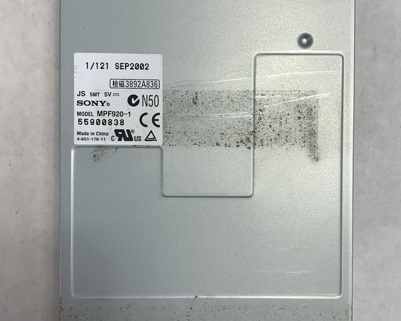 Sony MPF920-1 3.5" Floppy Disk Drive - Untested