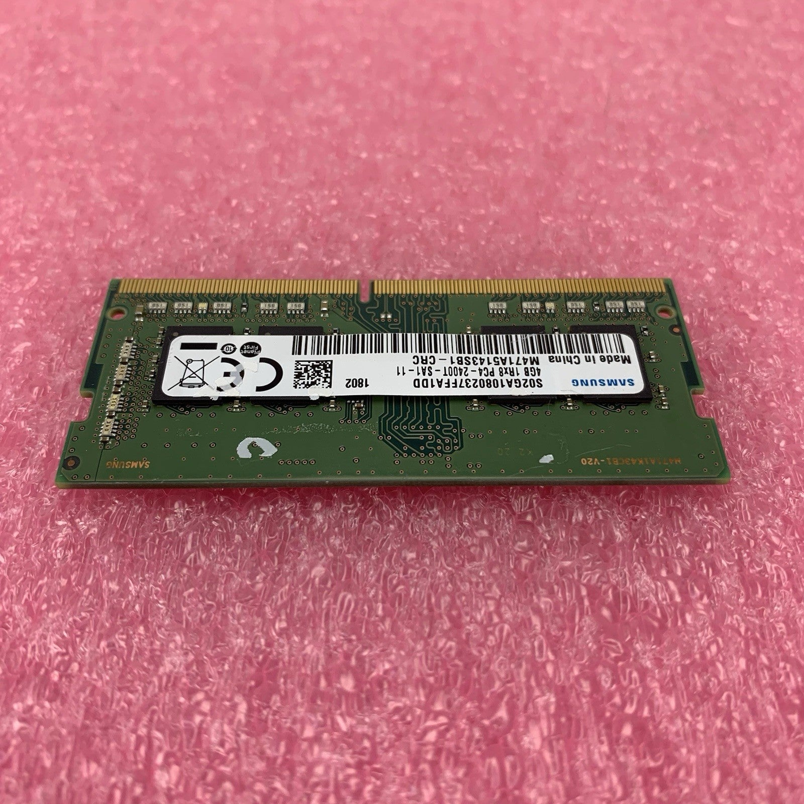 Samsung M471A5143SB1-CRC PC4-2400T-SA1-11 4GB 1Rx8 Desktop Memory RAM Lot of 23