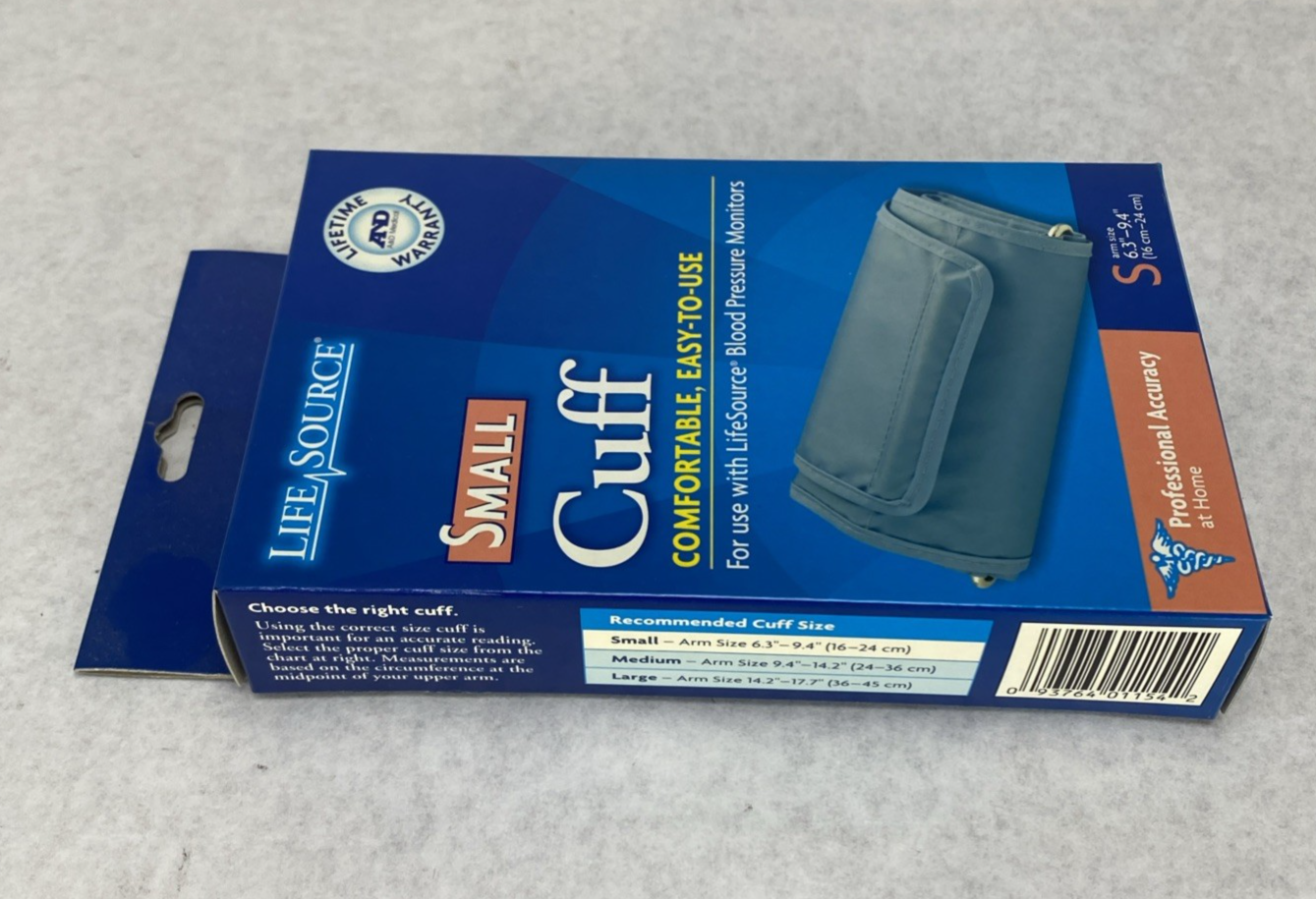 Life Source UA-279 Replacement Cuff Small Arm Size 6.3"-9.4" (Lot of 5)