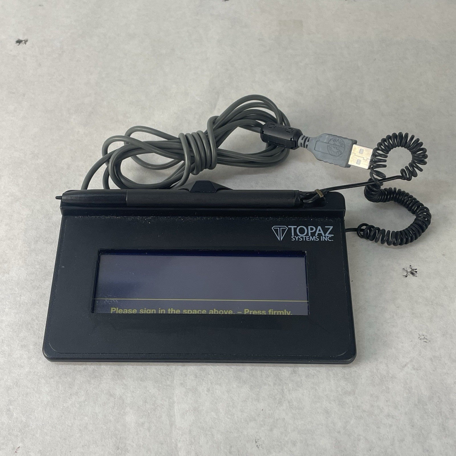Topaz Systems Electronic Signature Capture Pad T-S460-HSB-R1
