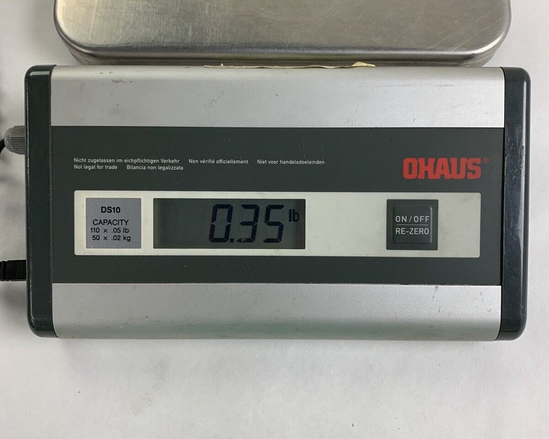 Ohaus DS-10 110 x 0.05lb Platform Shipping Scale Tested W/ Power Supply