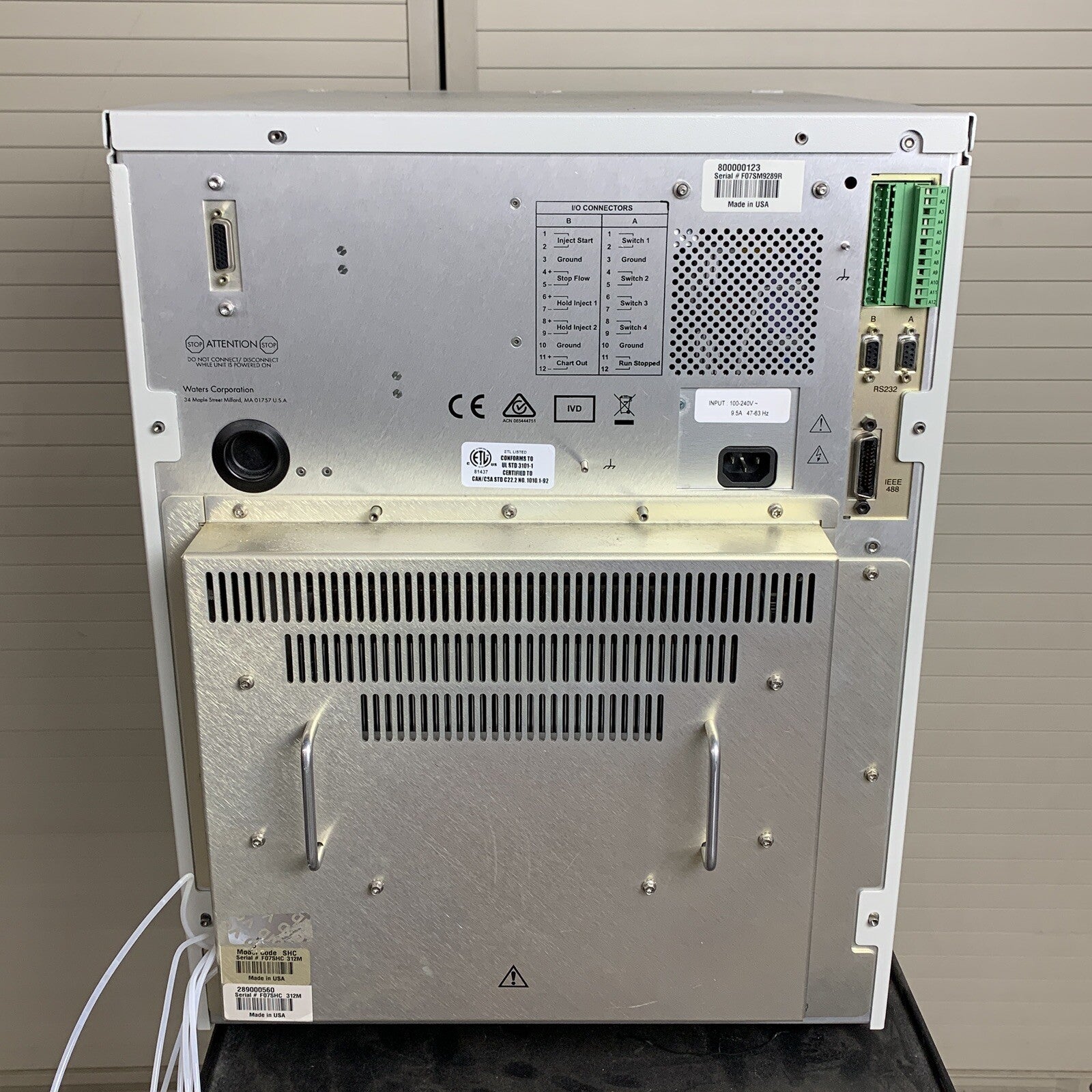 Waters Alliance HT 2795 Separations Module Power Tested Parts and Repair
