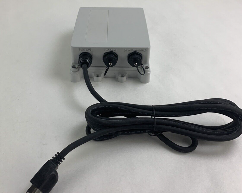 Microsemi PowerDsine PWR-INJ60GO/AC-NA 1-Port 60W Gigabit PoE Outdoor Midspan