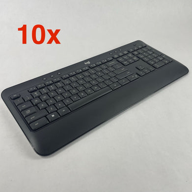 Logitech Wireless Advanced Keyboard K540 No Dongle Lot of 10