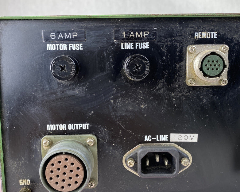 Yuasa CPNC-100 indexer servo controller R-3433 BUSTED POWER SWITCH