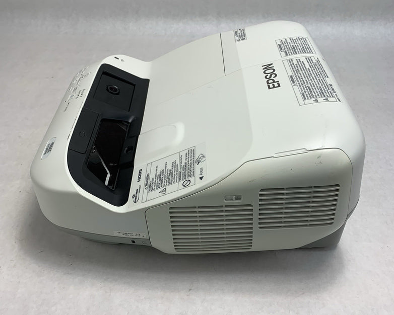 Epson H599A BrightLink 595Wi LCD Lamp Projector 2750 Lamp Hours - No Remote