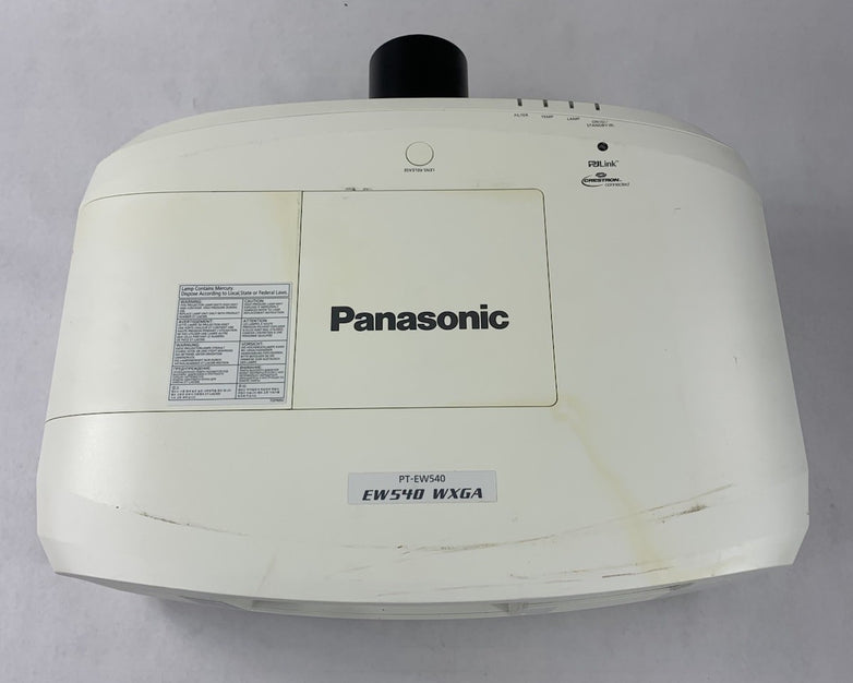 Panasonic PT-EW540 LCD Projector No Cords No Remote