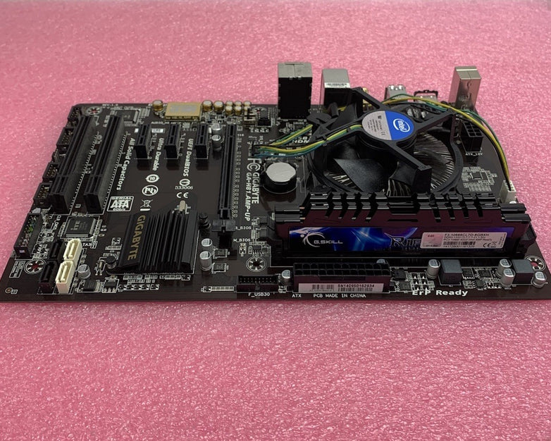 Gigabyte GA-H81.AMP-UP Motherboard Intel Pentium G3220 3.0GHz 8GB RAM w/ Shield