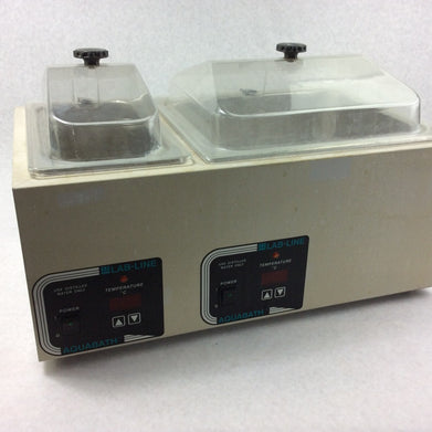 Lab Line 18802 Heated Aqua Bath Digital Dual Water Bath