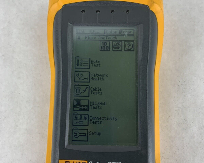 Fluke One Touch Series II Pro w/ A-Bug 140 and 1 & 4 Loop Backs Tested