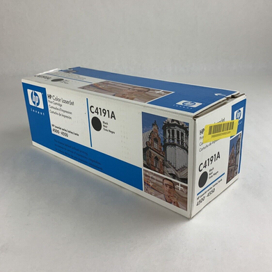 New Sealed OEM HP C4191A Black Laserjet Toner Print Cartridge