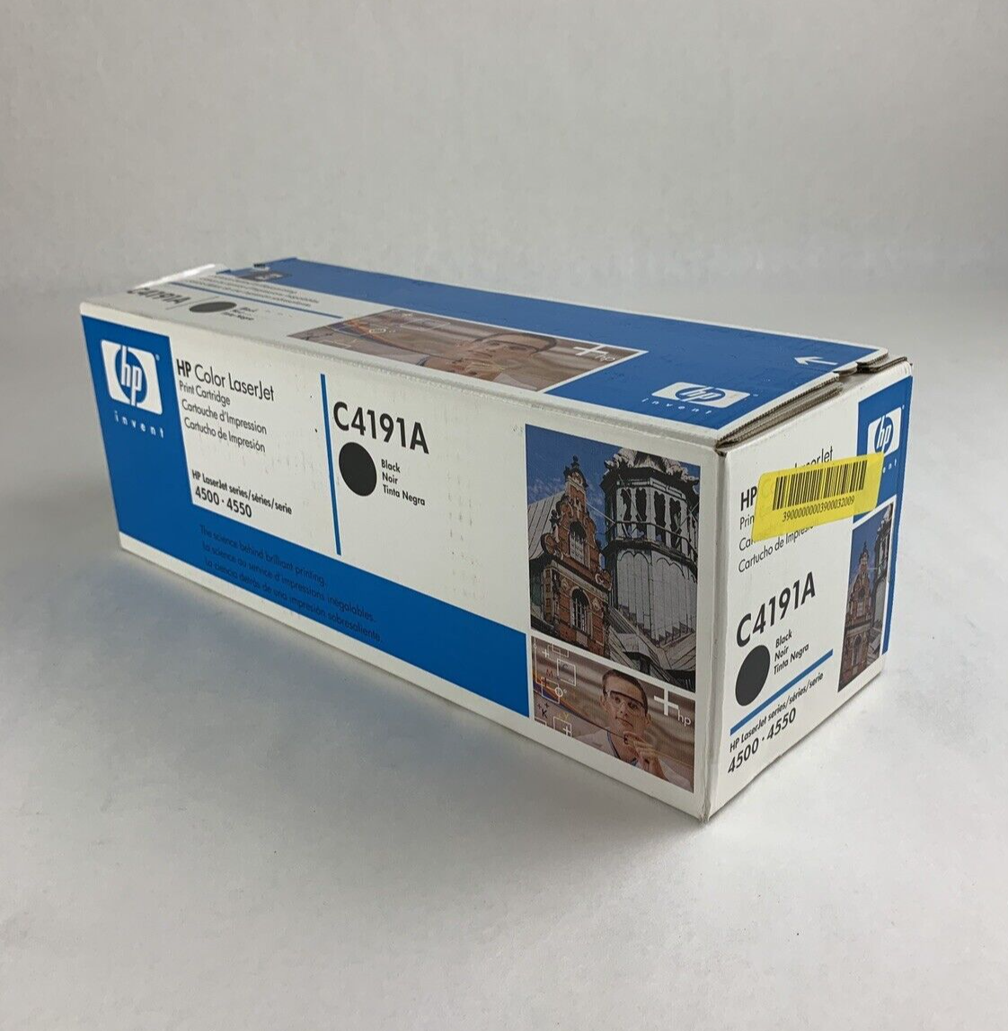 New Sealed OEM HP C4191A Black Laserjet Toner Print Cartridge