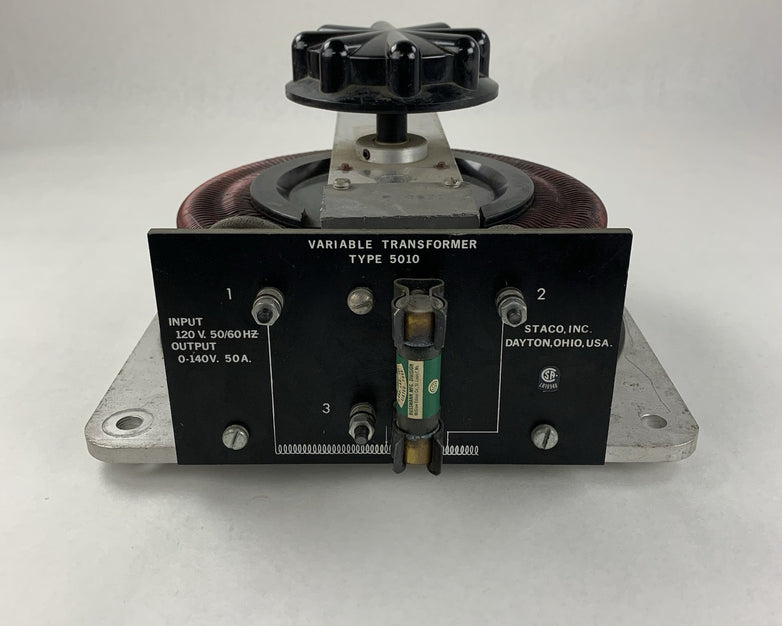 Staco Powerstat Type 5010 Variable Transformer 140V 7.0KVA 50A USAmade