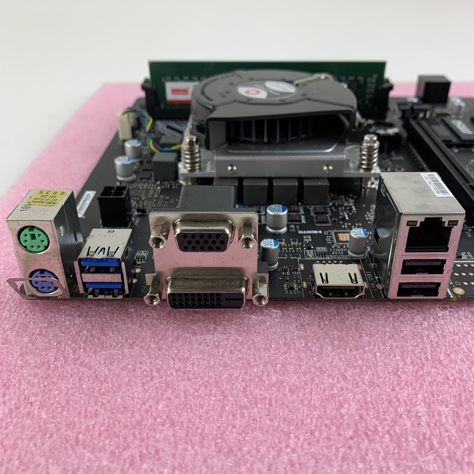 MSI H110M ECO-S01 Intel Celeron G3900 2.80GHz 8 GB Ram LGA1151 Motherboard No IO