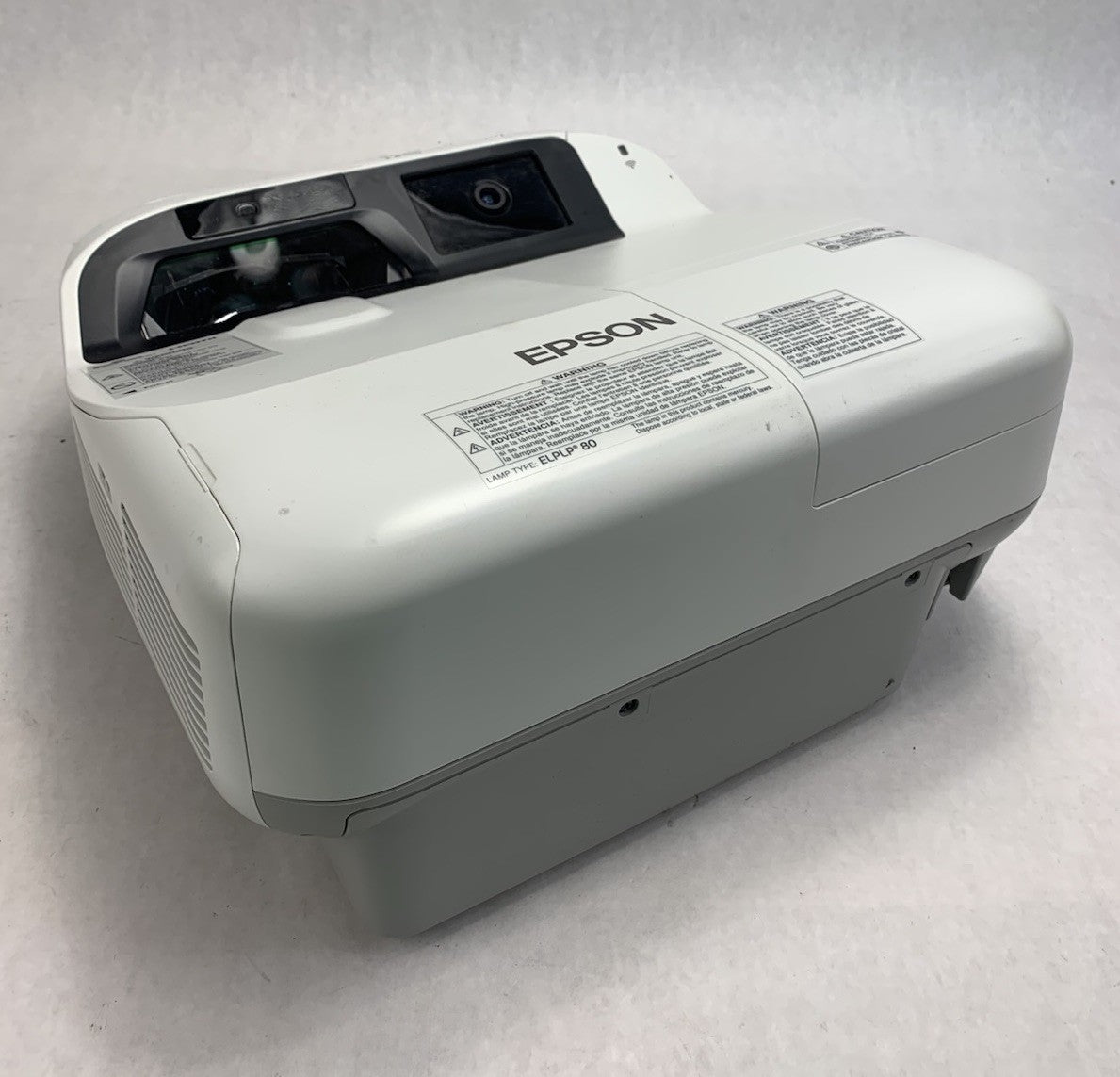 Epson BrightLink 595Wi H599A LCD Lamp Projector 462 Lamp Hours - No Remote0