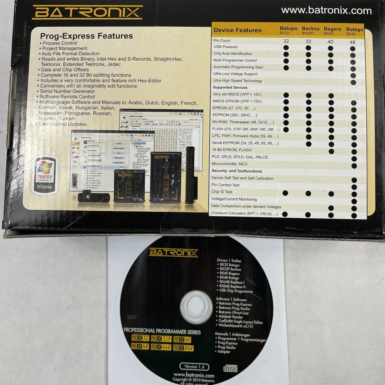 Batronix Barlino BX40 Untested