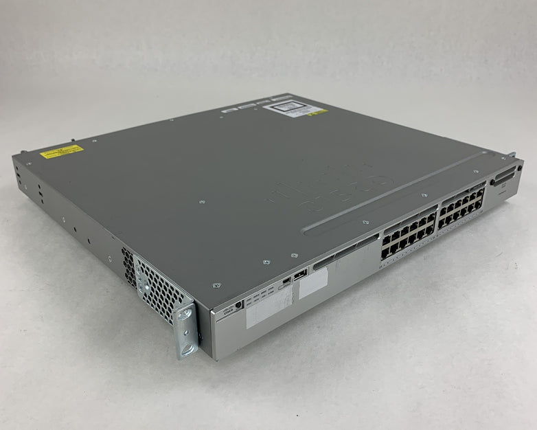 Cisco Catalyst 3850 WS-C3850-24T-S V07 24-Port Ethernet Network Switch Tested