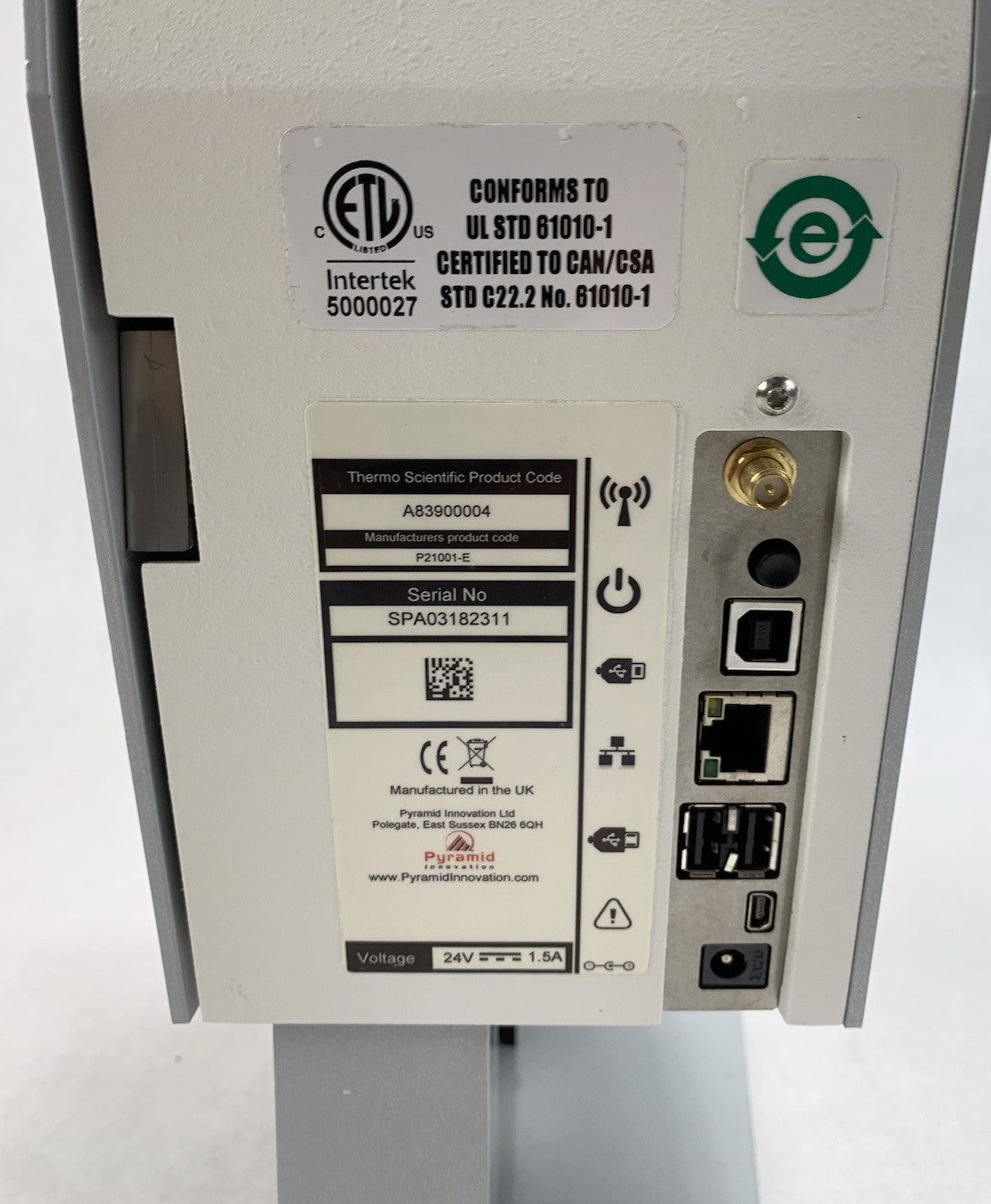 ThermoScientific P21001-E SlideMate AS - Parts or Repair Not Fully Tested