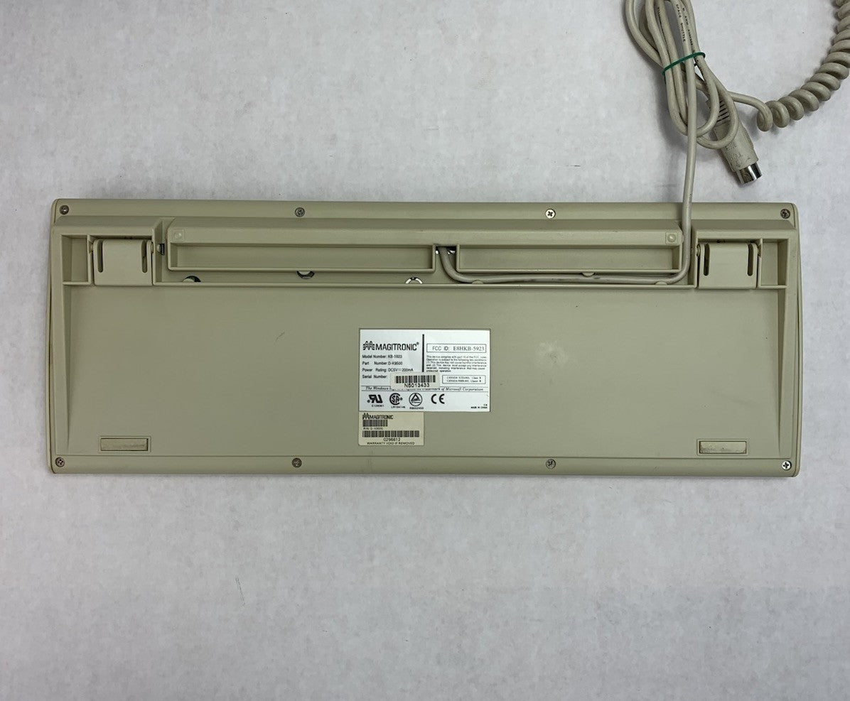 Magitronic KB-5923 D-K9500 5-Pin DIN-Wired Mechanical Keyboard - Tested6
