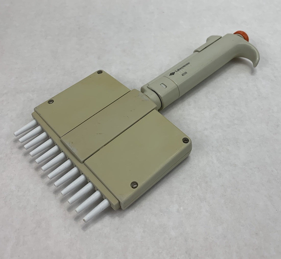 Labsystem Finnpipette 4510 8 Channel Pipette 5-50μL