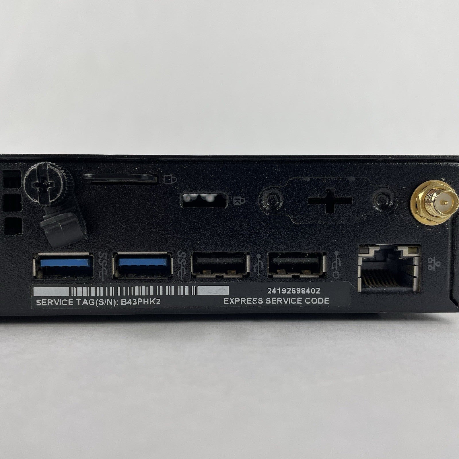 Dell Optiplex 3050 Micro i5-7500T 2.70 GHz 8 GB RAM No SSD/OS/AC - Bad Front7