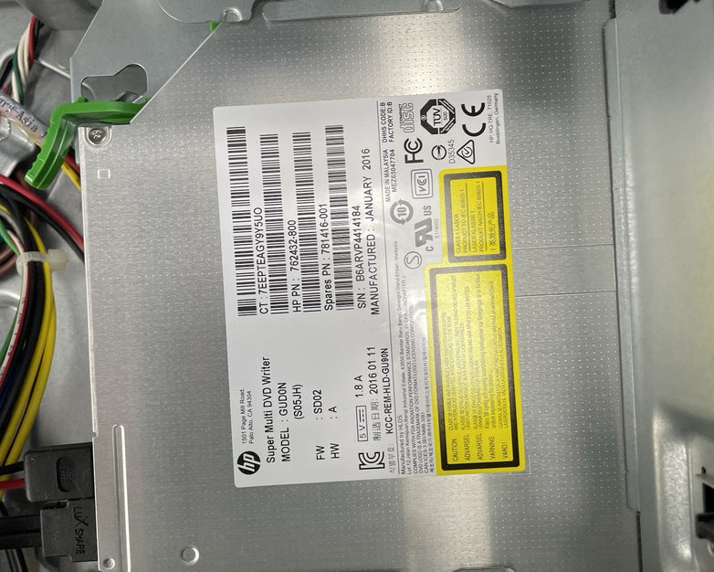 HP EliteDesk 800 G2  Intel i7-6200 3.90 GHz 16 GB RAM No HDD No OS