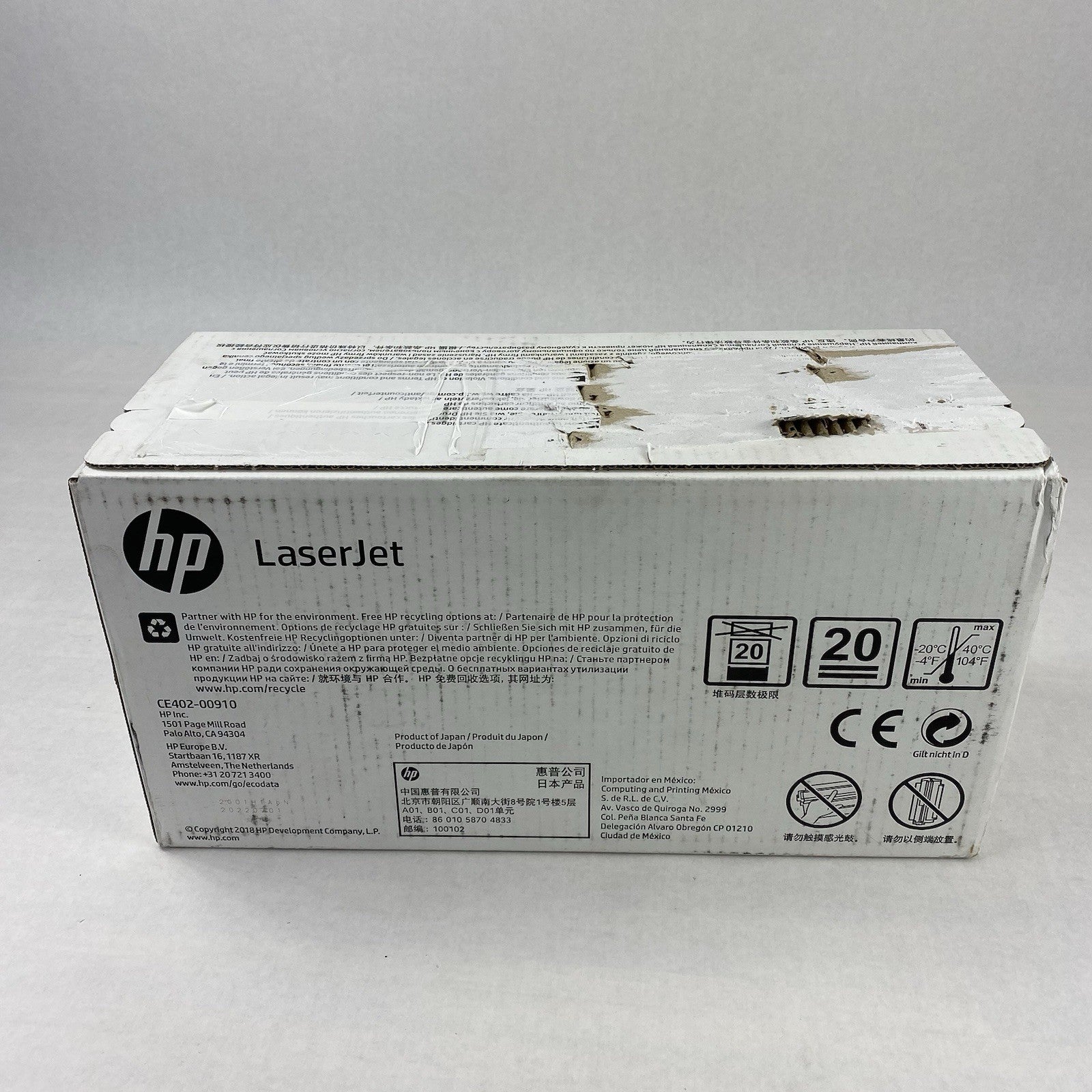 HP LaserJet CE402YC 507A Yellow Toner OEM Factory Sealed