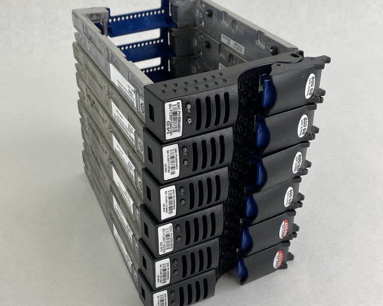 Lot of 6 EMC 005049032 / 005049033 3.5" Hard Drive Caddy Tray