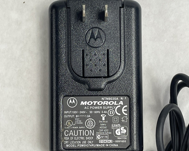 Motorola AC Charger NTN9035A R750 Travel Wall Rapid Charger Lot of 4