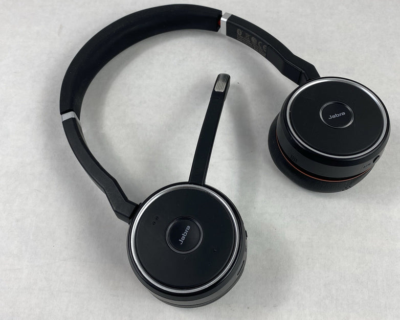 Jabra HSC040W Evolve 75 Wireless Bluetooth Headset with Case And Dongle Tested