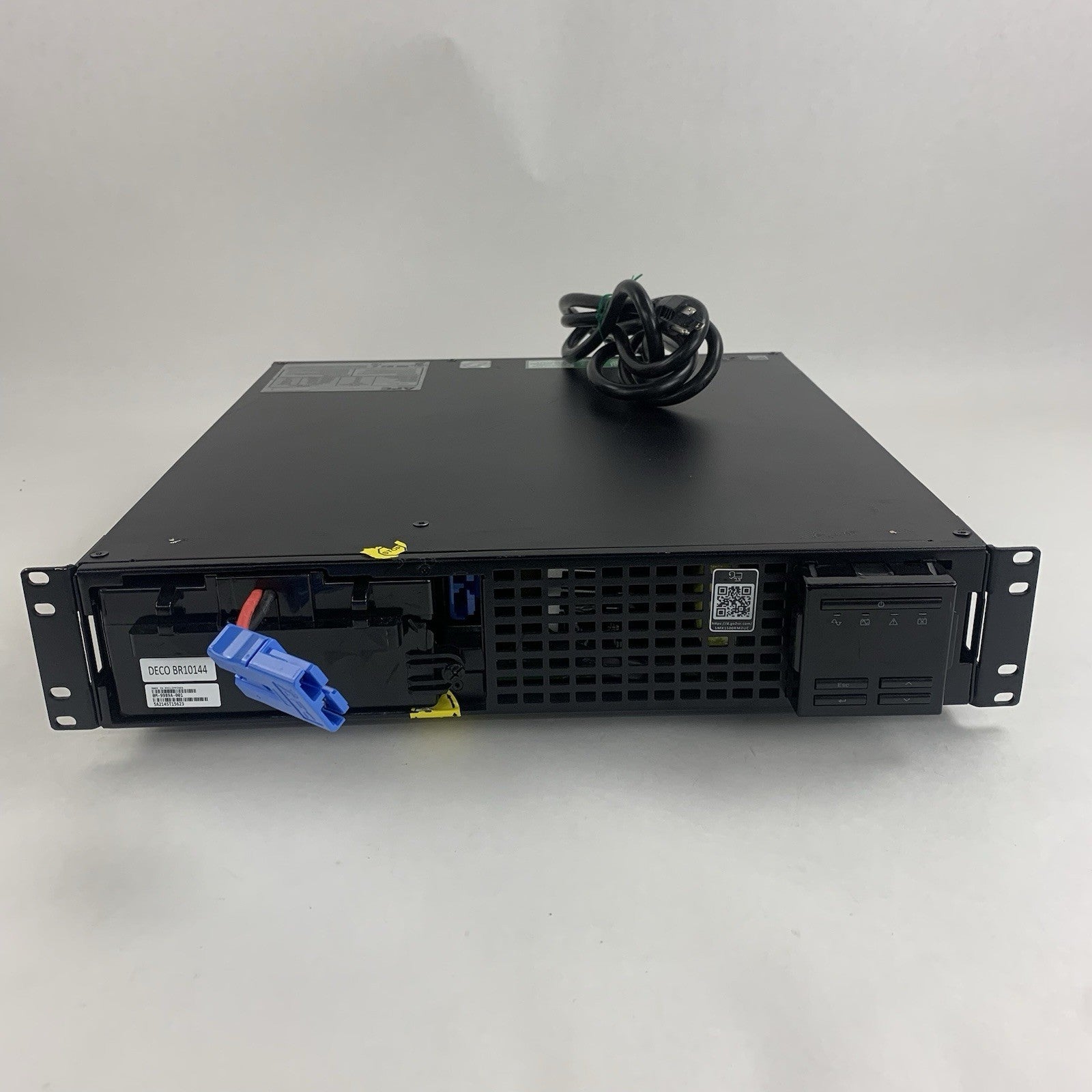 APC SMX1500RM2UC SmartUPS LCD 1500va Tested w/ rack ears No Batteries/Faceplate1