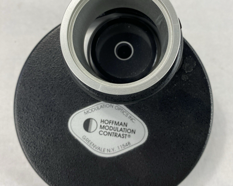 Hoffman Modulation Contrast Turret Condenser Leica Microscope 40mm WD / .5NA