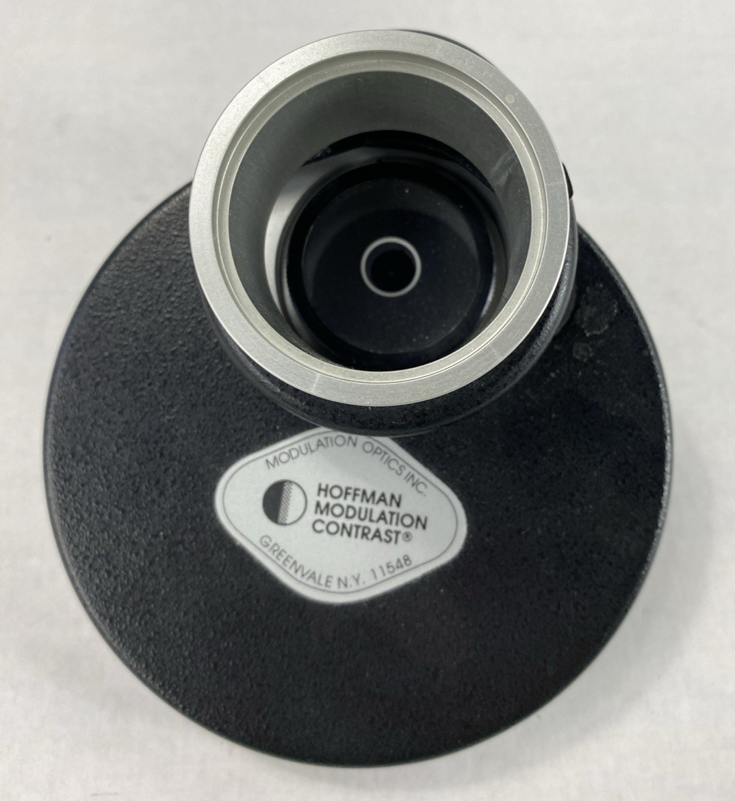 Hoffman Modulation Contrast Turret Condenser Leica Microscope 40mm WD / .5NA