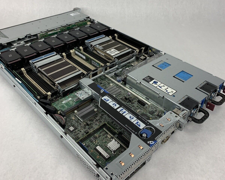 HP Proliant DL360p G8 Gen8 2x Quad Core E5-2609 2.4 GHz 16 GB RAM No HDD No OS