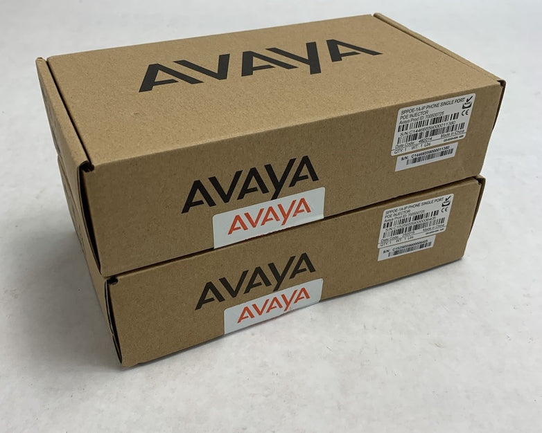 Avaya SPPOE-1A-IP Phone Single Port POE Injector (Lot of 2)