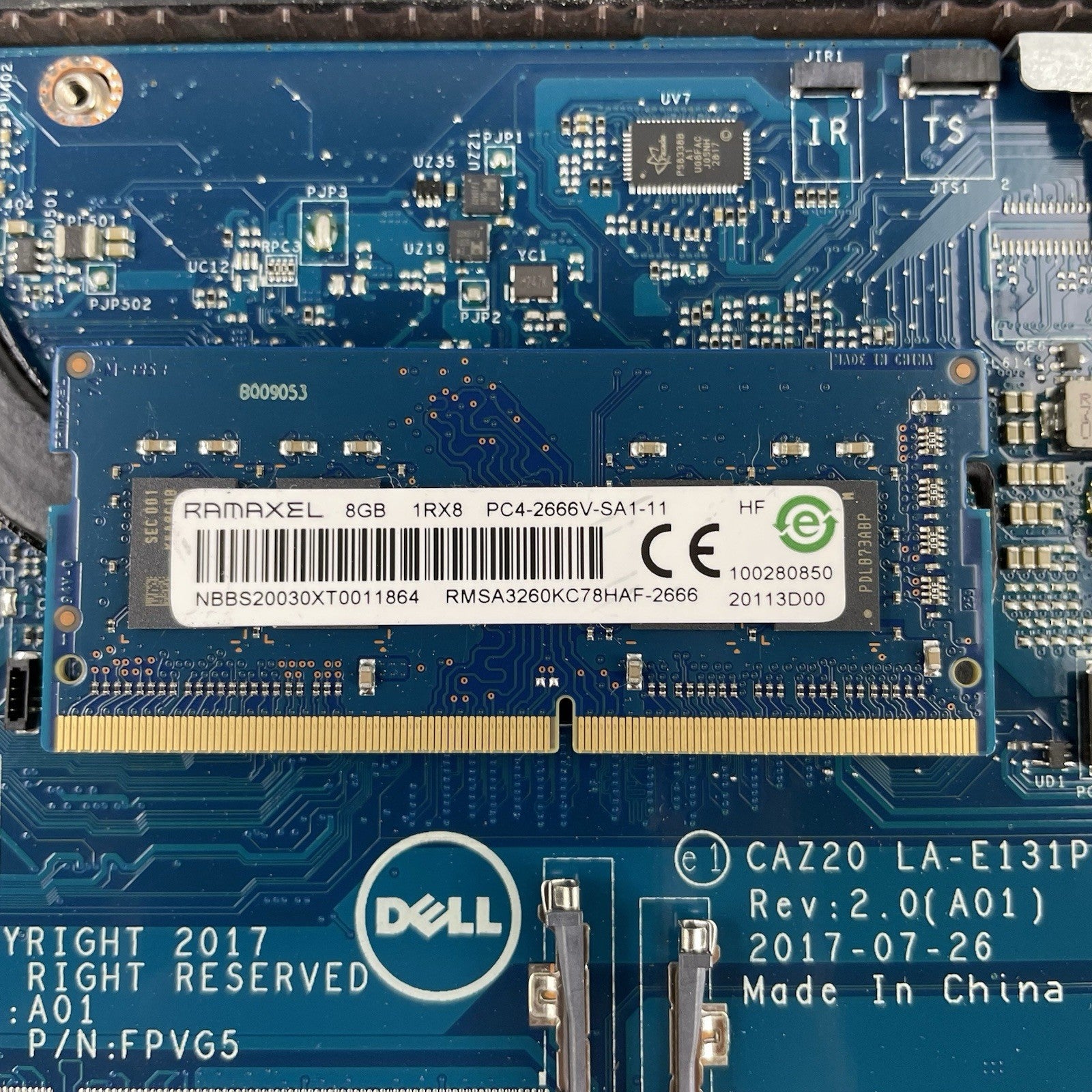 Dell Latitude 7480 14" i7-7600U 2.80 GHz 8 GB RAM No SSD/OS/AC/Batt21