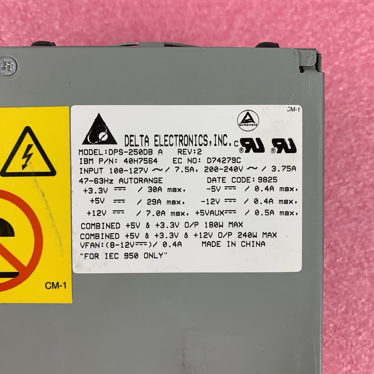 Delta DPS-250DB A 40H7564 250W Computer Power Supply6