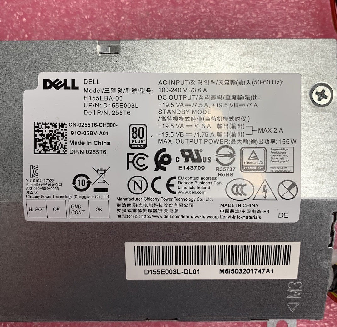 Dell H155EBA-00 155W Switching Power Supply
