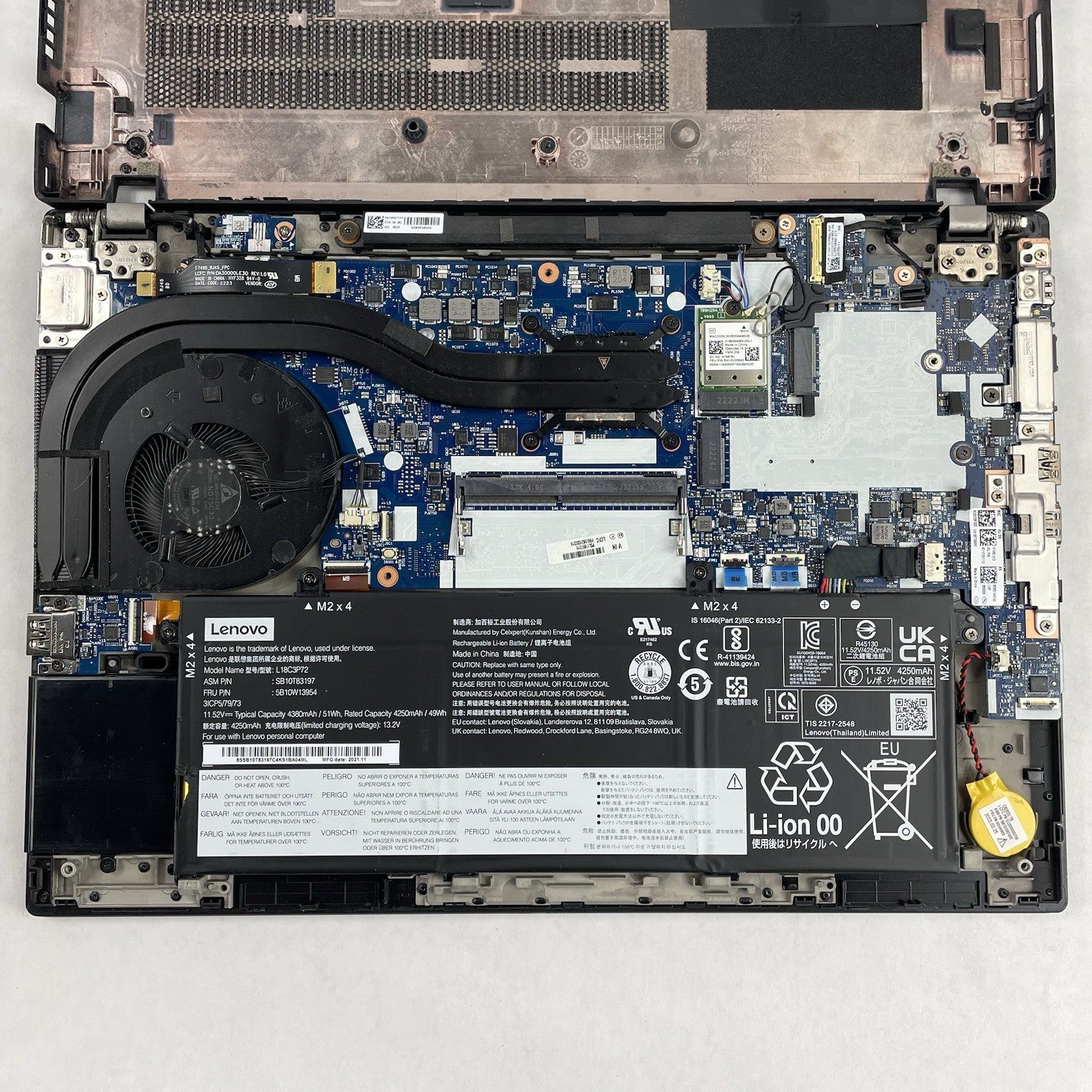 Lenovo ThinkPad T14 Gen2a 14" Ryzen5Pro 5650U 2.3GHz 16GB RAM No SSD/OS/AC- READ18