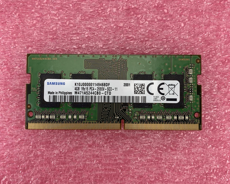 Samsung M471A5244CB0-CTD PC4-2666V-SC0-11 4GB 1Rx16 Desktop Memory RAM Lot of 2