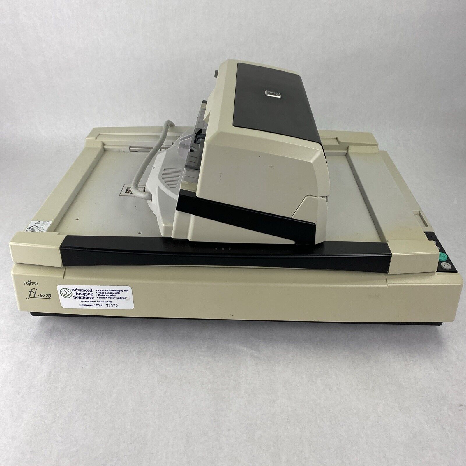 Fujitsu Fi-6770dj High Speed Flatbed Color Image Scanner