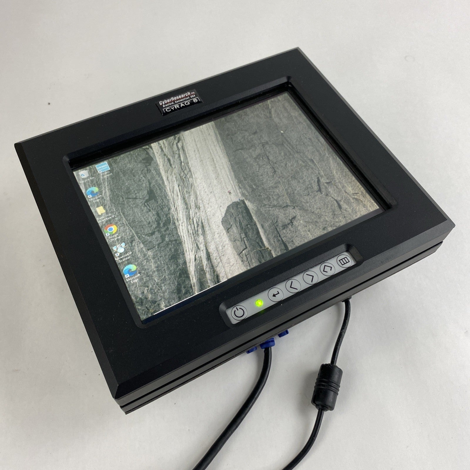 Cyber Research CRBF 08SC-TCU CYRAQ 8 High Resolution 8" LCD Touch Screen Monitor0