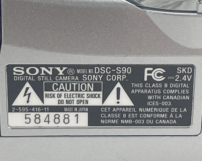 Sony Cyber-shot DSC-S90 Compact Digital Camera Tested