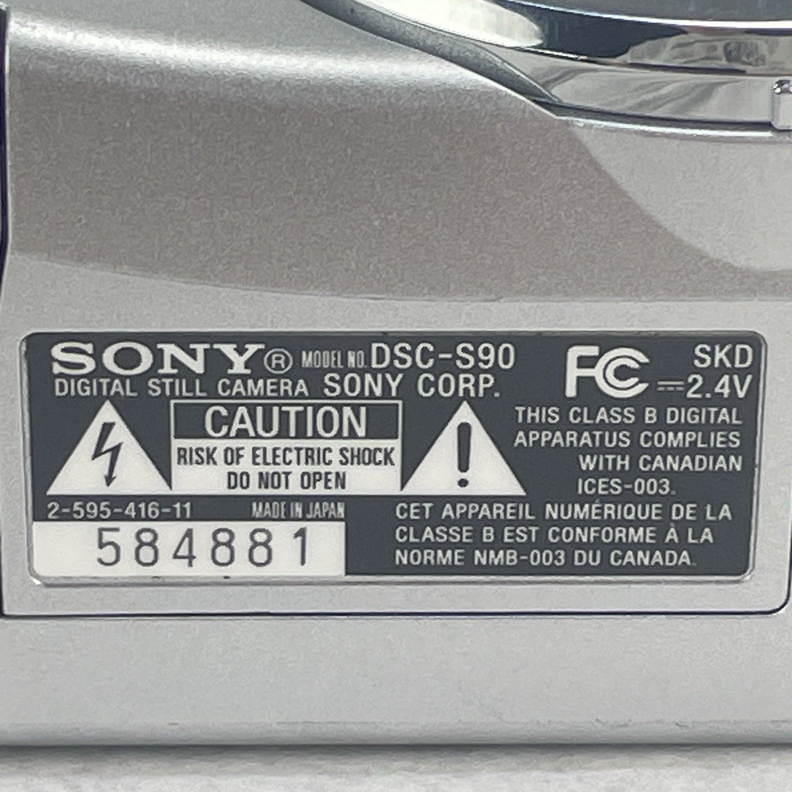 Sony Cyber-shot DSC-S90 Compact Digital Camera Tested9