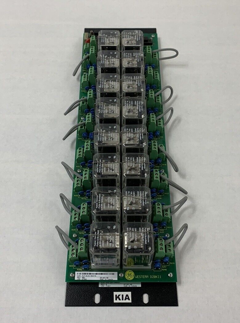 GE Relay Board D20KI1