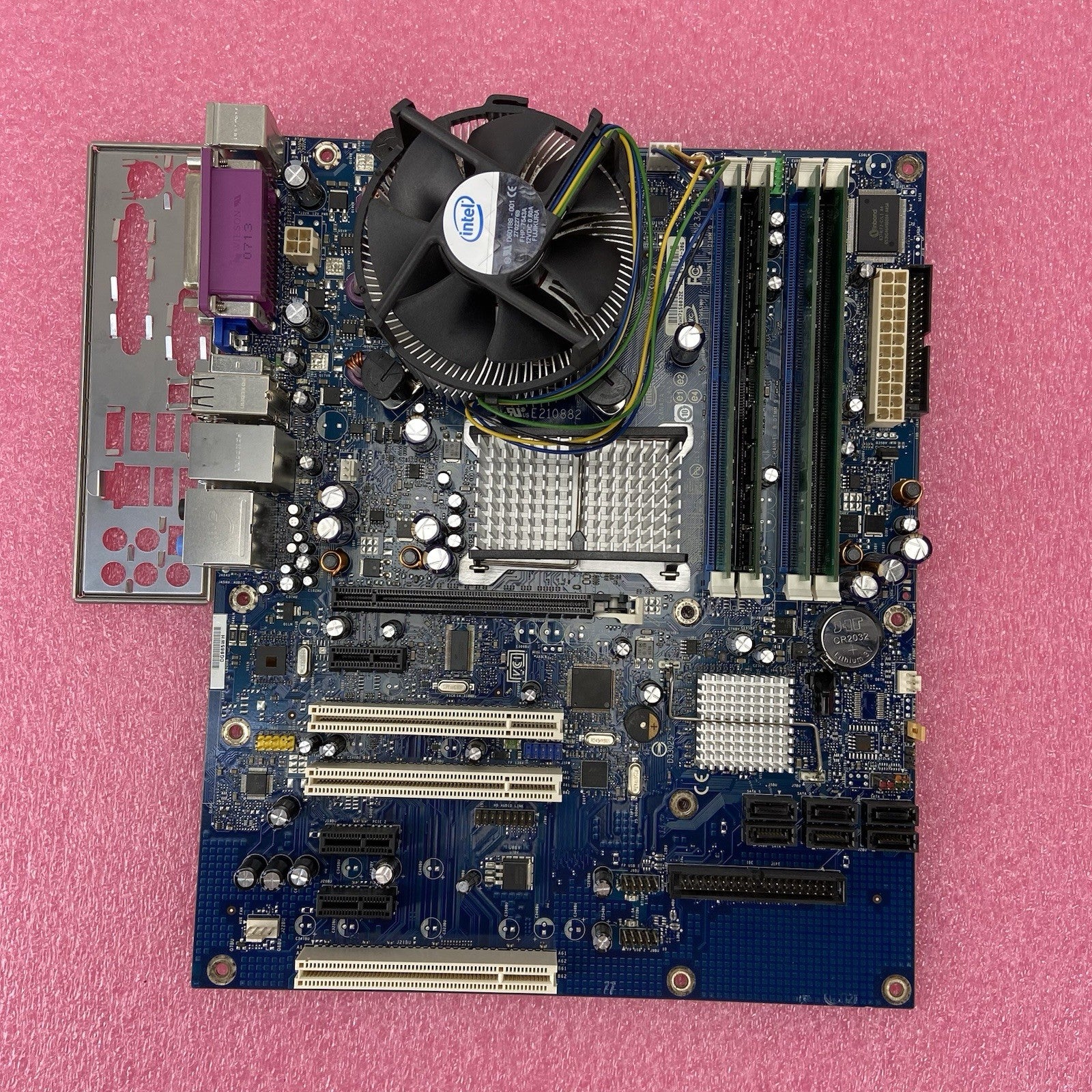 Intel DG965WH Motherboard Intel Core 2 Duo e6600 2.4GHz 2.25GB RAM w/Shield5