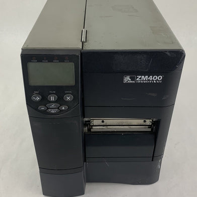 Zebra ZM400 ZM400-2001-0100T 200dpi LP / TLP Thermal Printer - Parts or Repair