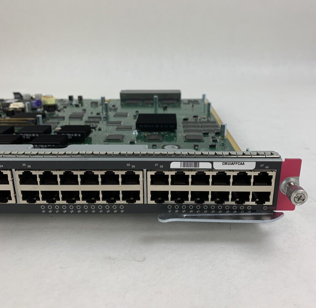Cisco WS-X6148A-GE-TX 48-Port Ethernet Modular Line Card Box Opened Unsealed