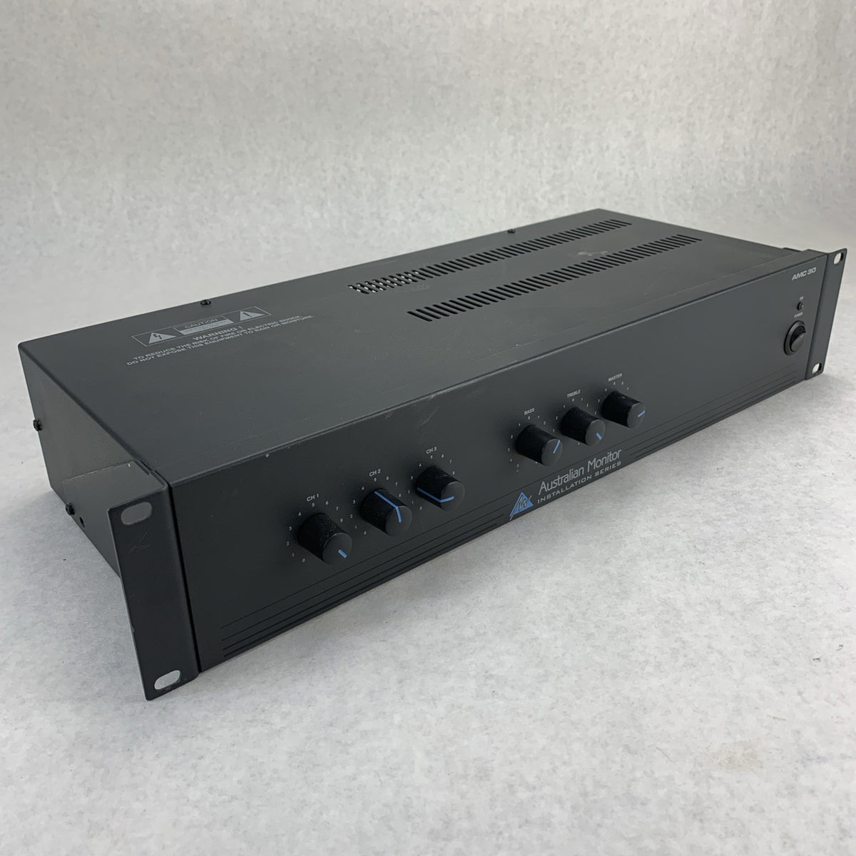 Australian Monitor Installlation Series AMC30 2RU 30W Mixer Amplifier0