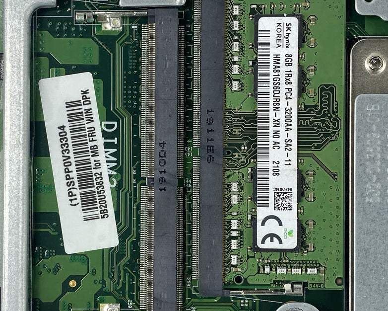 Lenovo ThinkCentre M720q Micro Intel Core i5-8500T 2.1GHz 8GB RAM No HDD OS AC